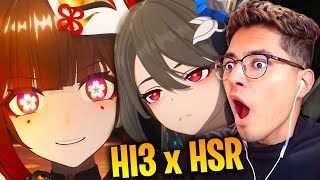 Anime Fan REACTS to Honkai Impact 3rd x Honkai Star Rail Collab Trailer [upl. by Iggam]