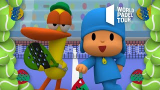 💫 POCOYO ficha por WORLD PADEL TOUR  CARICATURAS y DIBUJOS ANIMADOS para niños en español [upl. by Lamahj]