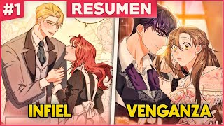 DESCUBRE A SU MARID0 ENGAÑAND0LA Y DECIDE VENGARSE 🔴  RESUMEN Manhwa Parte 1 [upl. by Sreip665]