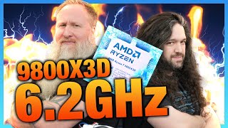 The AMD 9800X3D is an Insane Overclocker  Liquid Nitrogen OC Recap [upl. by Camella]