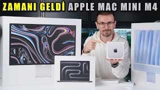 APPLEın Mini Devrimi  Apple Silicon M4 Mac mini ve fazlası ön inceleme [upl. by Ailla436]