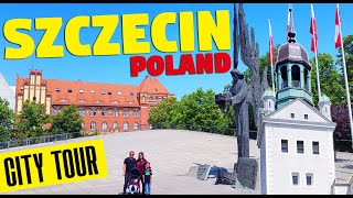 City Tour at SZCZECIN in POLAND  TourYes Family Travels [upl. by Ahsiem675]