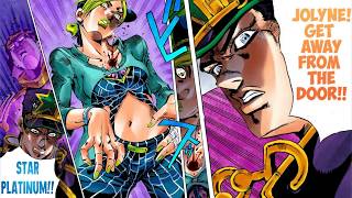 JoJos Bizarre Adventure Stone Ocean Fandub quotJolyne Meets Jotaroquot [upl. by Icam]