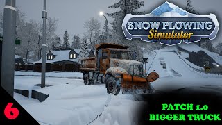 Snow Plowing Simulator Ep 6 Patch 10 is in Beta [upl. by Pampuch384]