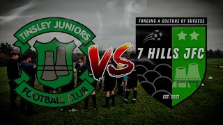 Tinsley Juniors vs 7 Hills JFC [upl. by Ennairod634]