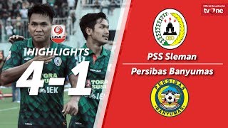 PSS Sleman vs Persibas Banyumas 41 All Goals amp Highlights [upl. by Toland]