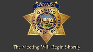 May 23 2024 Nevada Gaming Control Board Public Regulation Workshop [upl. by Euqnom461]