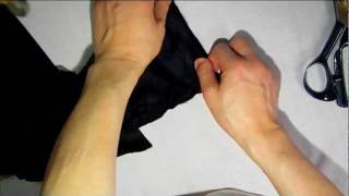 How to shorten sleeves for man Jacket Part2 [upl. by Dewhirst]