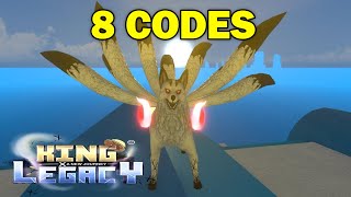 NEW King Legacy 400 GEMS ALL NEW SECRET OP CODES Roblox King Legacy [upl. by Nylatsirhc354]