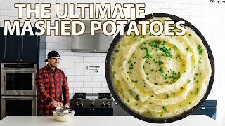 Creamy Roasted Garlic Yukon Gold Mashed Potatoes Recipe [upl. by Scornik]