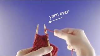 How to Knit  Increase Stitches [upl. by Eizdnil279]