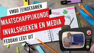 MAATSCHAPPIJKUNDE  EINDEXAMENTRAINING  INVALSHOEKEN EN MEDIA [upl. by Walke]