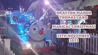 My Trip to Thomas Land  Magical Christmas Event  November 25th 2023 [upl. by Zeitler807]