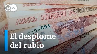 El rublo cae un 23 respecto al dólar en lo que va de año [upl. by Gussi807]