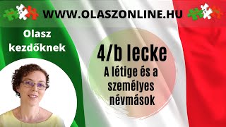 Olasz Online  4b lecke A létige és a személyes névmások [upl. by Esina]