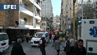 Israel lanza una serie de ataques contra Beirut y con Hizbulá como objetivo [upl. by Cherey756]