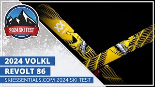 2024 Volkl Revolt 86  SkiEssentialscom Ski Test [upl. by Dnomar]