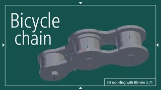 Bicycle Chain link 3D [upl. by Llehsal]