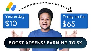 How To Increase Google Adsense Earning To 5X  Increase AdSense CTR CPC  Ad Setup Hindi [upl. by Hester]