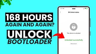 Unlock Bootloader in any Xiaomi Redmi or Poco Phone  If You got 168 Hours Even After Waiting🤷🤷 [upl. by Eelnodnarb373]