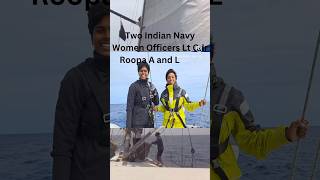 Navika Sagar Parikarma II LtCdr Roopa A Dilna K are going to circumnavigate the globe indiannavy [upl. by Averyl]