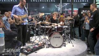 SONOR  NAMM 2013 Jojo Mayer Drumming [upl. by Tennes]