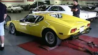 DeTomaso Pantera on the Dyno [upl. by Neeliak]