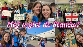 MÓJ LOT NA WYMIANĘ DO USA🇵🇱🇺🇸 [upl. by Seagraves]