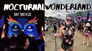 Nocturnal Wonderland Music Festival 2023  LAST DAY BEST DAY  Day 2 Vlog [upl. by Cook397]