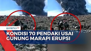 Gunung Marapi Erupsi BKSDA dan Aparat Terkait Evakuasi 70 Pendaki [upl. by Viguerie]