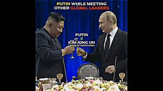 Putin meeting other World leaders Vs Putin meeting Narendra Modi  🇷🇺🇮🇳🗿 The Dynamics duo  shorts [upl. by Darreg]