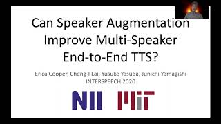 Can Speaker Augmentation Improve MultiSpeaker EndtoEnd TTS [upl. by Martine]