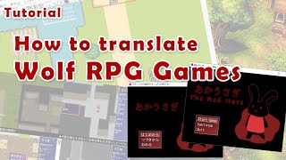 Inject Translation Into Wolf RPG Game [upl. by Yrroc]