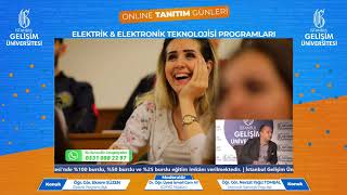 İGÜ Online Tanıtım Günleri  Elektrik amp Elektronik Teknolojisi Programları [upl. by Cardie]