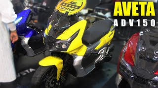 SKUTER NI LAGI LAJU DARI HONDA ADV160  AVETA VADV150  AUTOSHOW MAEPS 2023 [upl. by Chet623]