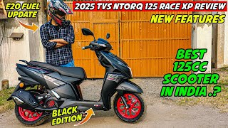 2025 TVS Ntorq 125 Race XP Black Edition Review  Top Speed  Best 125cc Scooter in India 🔥 [upl. by Fisch317]