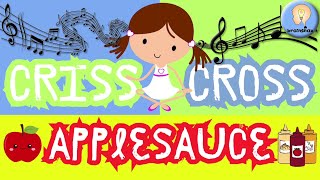 CrissCross Applesauce  Circle time Transition Song [upl. by Kitchen554]