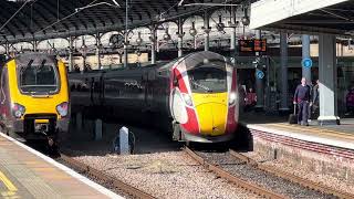 LNER service arriving into Newcastle heading to Edinburgh [upl. by Anih]