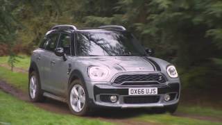 MINI Cooper S Countryman ALL4 in Moonwalk Grey Driving Video  AutoMotoTV [upl. by Turner]