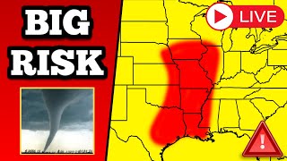 The Tornado Outbreak Of April 28th 2024 As It Occurred Live [upl. by Alene548]