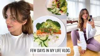 VLOG  Cutting Curtain Bangs Why I Love Winter amp Honey Lime Salmon Recipe  Annie Jaffrey [upl. by Alesandrini]