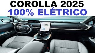 Corolla 2025 elétrico  Vale a pena comprar Detalhes e Características [upl. by Nolly]