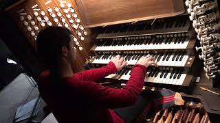 Improvisation on a Cipher  James Orford plays The Grand Organ of St Pauls Cathedral London [upl. by Itch]