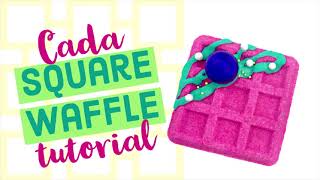 Square Waffle Bath Bomb Tutorial Troubleshooting another adorable Cada mold for perfect bath bombs [upl. by Einiffit]