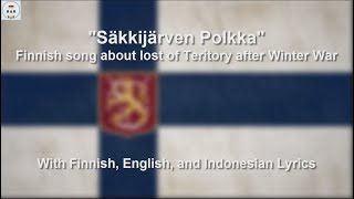 Sakkijarven Polkka  Finnish Song  With Lyrics [upl. by Regdor638]