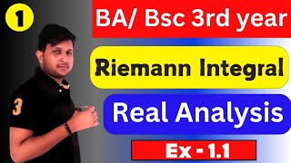 Riemann integral exercise 11  Real analysis bsc 3rd year  riemann theorem real analysis [upl. by Panchito370]