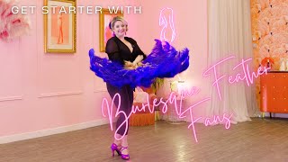 Introduction to Burlesque Fan Dancing Class [upl. by Rosita]