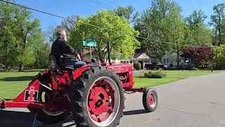 Minorcan Mullet on the Farmall H [upl. by Bohi]