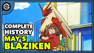 Pokemon Explained Mays Blaziken  Complete History [upl. by Awram170]