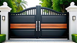 Latest 100 Modern House Gate Design Ideas 2024 Iron gates Ideas  House exterior Front Wall Designs [upl. by Julis]